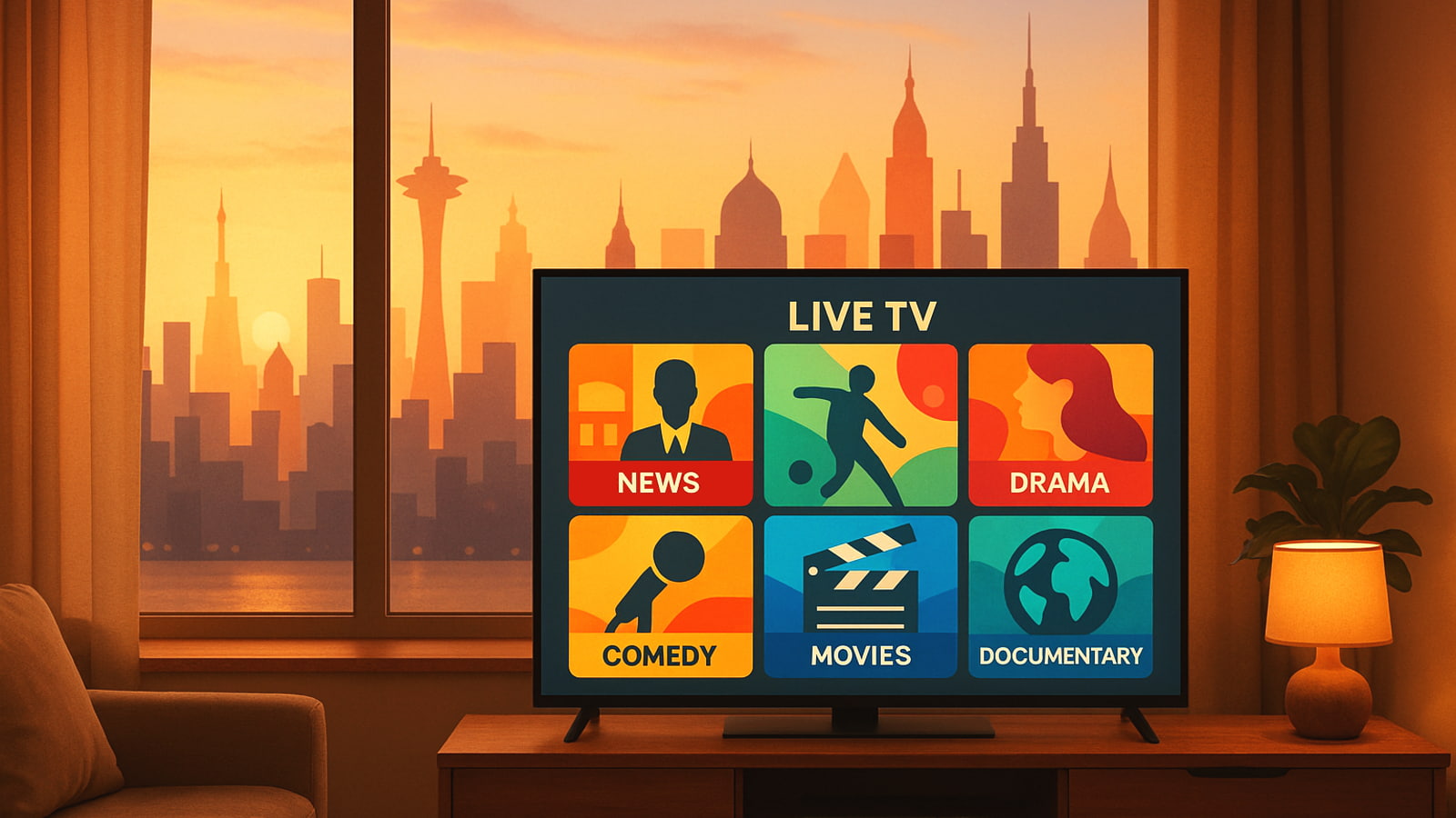 Squid TV watching image