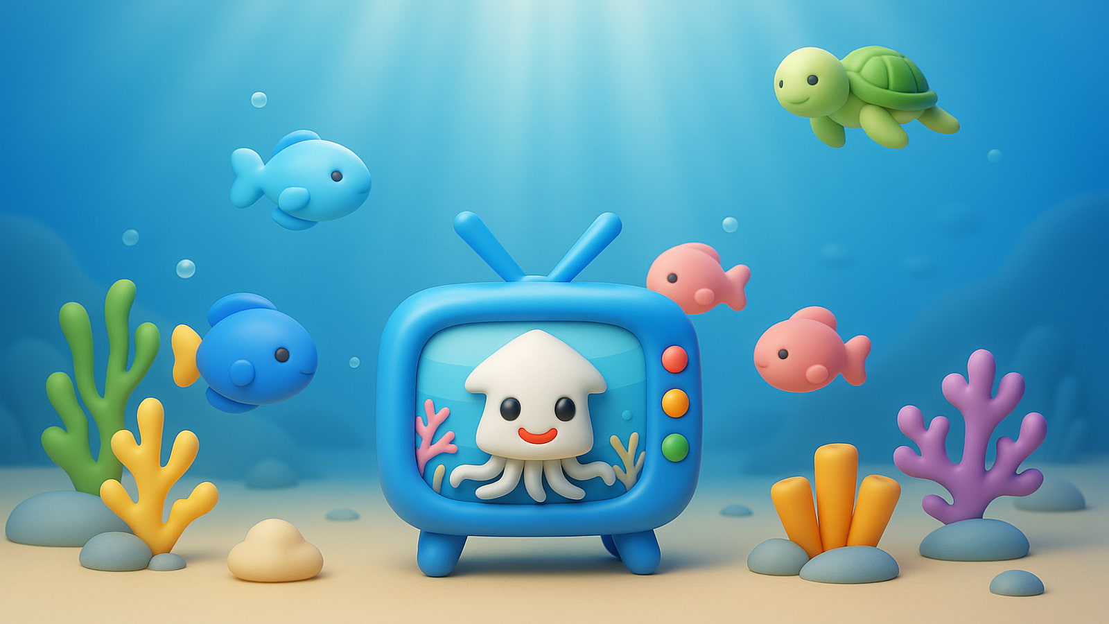 Squid TV watching image