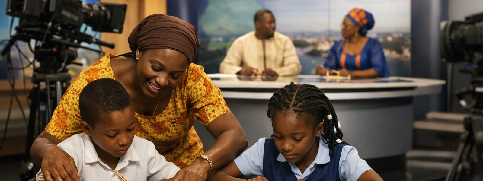 Live Educational Channel from Dakar, Senegal